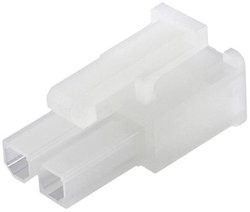 Obudowa złącza pin żeńskiego na kabel econ connect H4DS2 H4DS2, wire-to-board, piny: 2, 9 A, 1 szt.