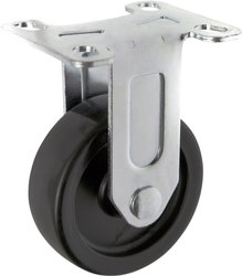 TOOLCRAFT TO-5137908 Kółko stałe PP 75 mm, z przykręcaną płytką  Maksymalne obciążenie: 70 kg