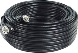 Przedłużacz kabla RG 59/50 BNC (sf) [1x złącze żeńskie DC 5,5 mm, złącze męskie BNC - 1x złącze męskie DC 5,5 mm, złącze męskie BNC] 50.00 m