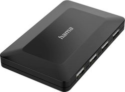 Hub USB 2.0 Hama  4 Porty  czarny