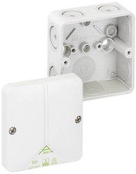 Puszka instalacyjna Spelsberg Abox-i 025 leer, IP65, (D x S x W) 80 x 80 x 52 mm, szary, 1 szt.