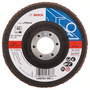 Lamelkowa tarcza szlifierska Bosch Accessories 2608607349