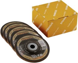 Rhodius 210752 RS28 Tarcza tnąca wygięta Średnica 125 mm Średnica otworu 22.23 mm stal nierdzewna, stal 1 szt.