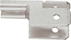 Konektor płaski męski Klauke 775 Szerokość pokrycia: 6.3 mm Grubość pokrycia: 0.8 mm 90 ° Bez izolacji metal 1 szt.