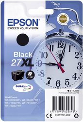 Epson atrament T2711, 27XL tusz oryginalny  Czarny C13T27114012