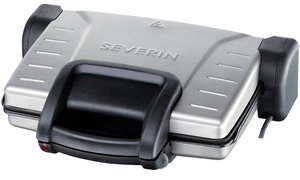 Grill kontaktowy Severin KG2389, 1800 W, czarny, srebrny