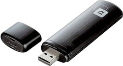 Karta sieciowa, adapter WiFi D-Link DWA-182, USB 2.0, 2.4 GHz, 5 GHz, 1.2 GBit/s