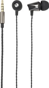 Słuchawki In Ear Renkforce  RF-4366410  czarny (metaliczny)