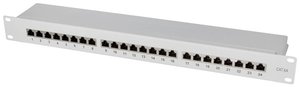 Patch panel LogiLink NP0060, 24 Porty, 483 mm (19''), 1 U