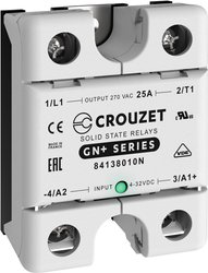 Przekaźnik SSR Crouzet TC-GSR-1-25DD 25 A 270 V/AC Specjalne przejście przez zero 1 szt.