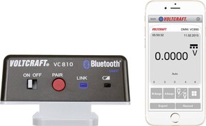 Adapter Bluetooth®, VOLTCRAFT VC810, Kompatybilność VC830, VC850, VC870, VC880, VC890