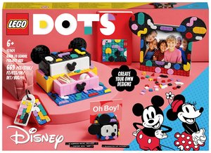 LEGO® DOTS 41964 Kreatywne pudełko Mickey i Minnie na powrót do szkoły