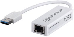 Adapter sieciowy Manhattan Gigabit Ethernet Adapter  1 GBit/s USB 3.2 Gen 1 (USB 3.0)