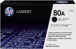 Toner HP 80A CF280A, czarny, oryginalny, do 2700 stron