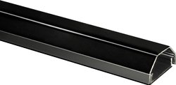 Kanał kablowy z aluminium w kolorze czarnym, długość 0,75 m. Kanał kablowy My Wall HZ4-0,75L 1 szt.