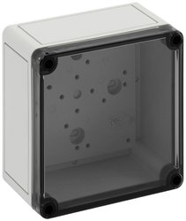 Obudowa instalacyjna Spelsberg TK PS 1313-7-t 11100501, poliwęglan, polistyrol (EPS), 130 x 130 x 75 , szaro-biały (ral 7035), 1 szt.