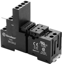 Gniazdo przekaźnika Finder 94.04.0 94.04.0, 1 szt.