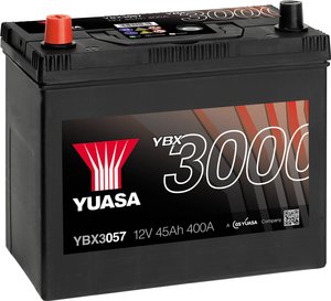 Akumulator samochodowy Yuasa SMF YBX3057 YBX3057, 1 szt.