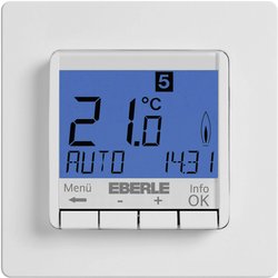 Termostat pokojowy Eberle FIT-3R 527 8103 55 100, Zakres regulacji temperatury: 5 do 30 °C