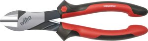 Obcinaki boczne Heavy Duty Industrial z DynamicJoint ze sprężyną otwierającą, którą można włączać i wyłączać Szczypce boczne Wiha Industrial 41327, 200 mm