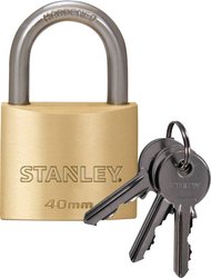 Kłódka STANLEY 81103 371 401 40 mm    z zamkiem kluczykowym