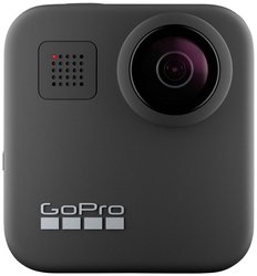 Kamera 360°. GoPro MAX CHDHZ-202-RX, 6K, Zwolnione tempo / zdjęcia przyśpieszone, WiFi, Wodoszczelny, Nagrywanie interwałowe, Bluetooth, Stabilizacja obrazu, 360°, Ekran dotykowy, Bryzgoszczelna, GPS