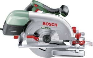 Piła tarczowa Bosch Home and Garden PKS 66 AF  Głębokośc cięcia maks. (90°) 66 mm