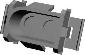 Obudowa złącza pin męskiego na kabel TE Connectivity MATE-N-LOK 1-350345-0, wire-to-board, piny: 2, 14 A, 1 szt.