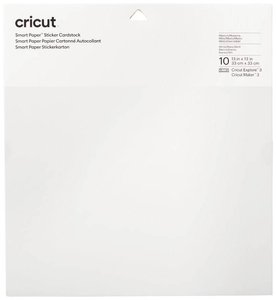 Cricut Smart Paper™ Kolorowy karton Szerokość cięcia 30.5 cm biały