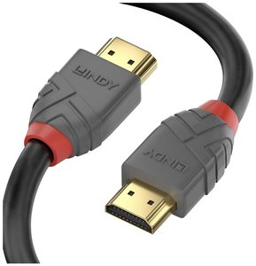 Lindy 36969 Kabel HDMI 20 m HDMI Typ A (Standard) Czarny, Szary Kabel LINDY 36969, 20.00 m