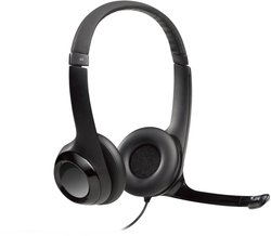 Zestaw słuchawkowy On Ear Logitech H390 981-000406 Stereo czarny