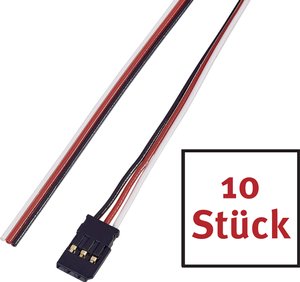 Kabel z wtyczką do serwa Reely RE-6992139 10 szt.