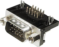 Listwa męska D-Sub TRU COMPONENTS TC-A-HDS 26 A-KG/T-203 1586482, styki: 26, 1 szt.