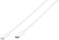 Przejściówka, adapter USB-C® Vivanco LIGHTNVVUSBC12W 60084, [1x złącze męskie USB-C - 1x złącze męskie Lightning]