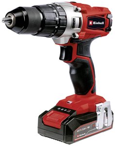 Einhell TE-CD 18/2 Li-i +22 (1x2,5 Ah)  2-biegowa-Wkrętarka udarowa akumulatorowa  zaw. walizkę, zaw. akumulator, zaw. ładowarkę