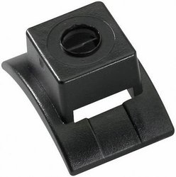 Gniazdo montażowe do opasek kablowych HellermannTyton LKC-N66-BK-C1 151-27010 1 szt.