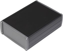 Obudowa uniwersalna TEKO, Wymiary: (D x S x W) 145 x 105.9 x 41 mm, aluminium, 1 szt.