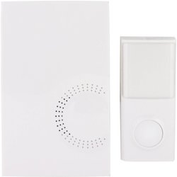 Dzwonek REV Funk-Gong 200m weiß, 434 MHz, 90 dBA, 200 m