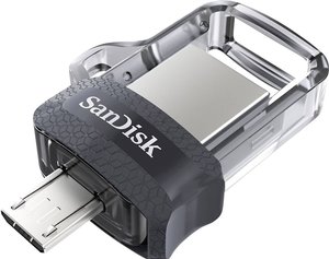 Pamięć USB do Tabletów i Smartfonów SanDisk SDDD3-032G-G46, 32 GB, Micro USB (OTG), USB 3.2 Gen 1 (USB 3.0)