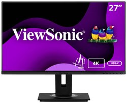 Viewsonic VG2756-4K Monitor  EEK F (A - G) 68.6 cm (27 cal) 3840 x 2560 px 16:9 5 ms HDMI, DisplayPort, USB-C®, USB-A, RJ45 LCD (IPS)