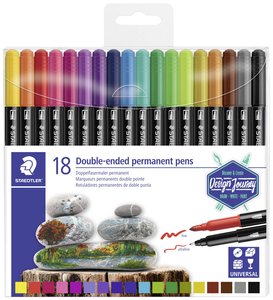 Staedtler Flamaster  3187 TB18   18 szt.