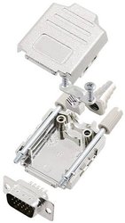 Zestaw listew męskich D-Sub Amphenol L17DPPK15-M+L717HDA26P, rzędy: 3, styki: 26, 180 °, 1 szt.