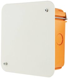 Skrzynka przyłączeniowa do ściany szczelinowej REV Hohlwandkast. 107x107x45 mD.ws 0518392777, 107 mm x 107 mm x 45 mm , 1 szt.