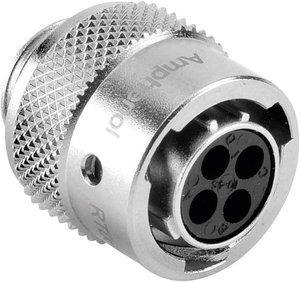 Złącze kablowe żeńskie Amphenol RT0610-4SNH, seria RT360, 4 pin, 250 V / AC / DC