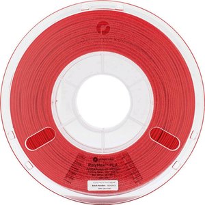 Filament do drukarek 3D PLA Polymaker 70157, Średnica filamentu: 2.85 mm, 750 g, czerwony