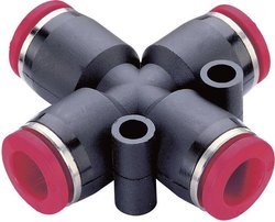 Czwórnik przelotowy Norgren PNEUFIT C C00900800, 8 mm