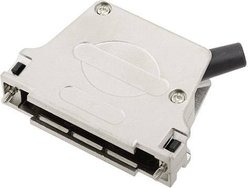 Obudowa złącza D-SUB encitech D45ZF37-RG-K 7960-0206-14, metal, 45 °, 1 szt.
