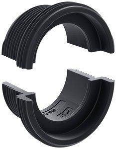 Adaptery gwintowe i blokujące CONTA-CLIP KDS-RGA M32 BK 28773.4, (D x S x W) 38 x 38 x 22.1 mm, poliamid 6.6, 5 szt.