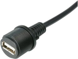 Złącze męskie USB TRU COMPONENTS TC-A-KAB-USBA-FS-1M-203 1586510, 1 szt.