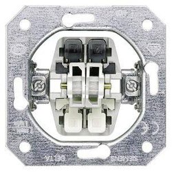 Wkładka przyciskowa DELTA, przycisk podwójny UP, 2NO 10A 250V. Siemens Osprzęt elektroinstalacyjny   Przycisk Delta  5TD2111